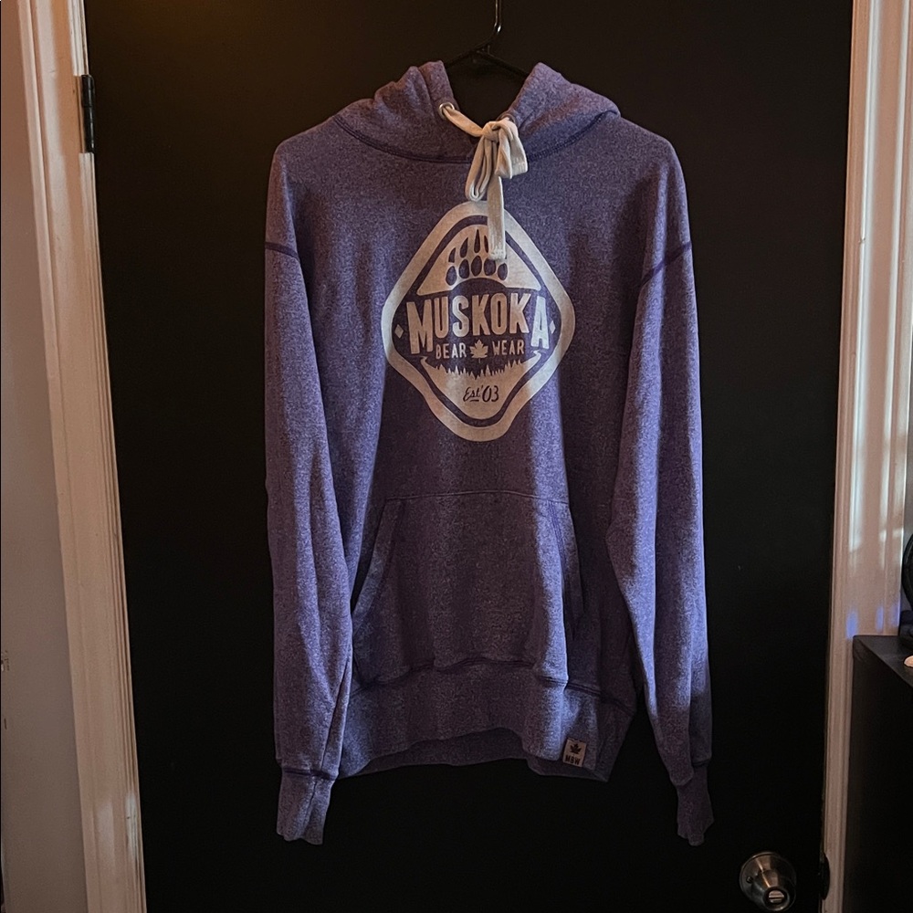 Men's Purple Hoodie